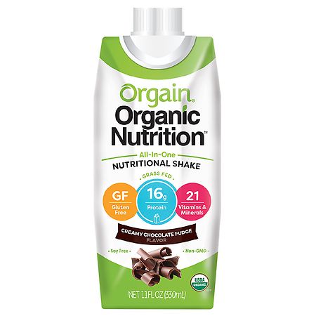 Orgain USDA Organic Kids Nutritional Protein Shake 8 fl oz, 24-Count Chocolate