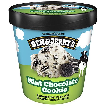 Ben & Jerry's Ice Cream Mint Chocolate Cookie