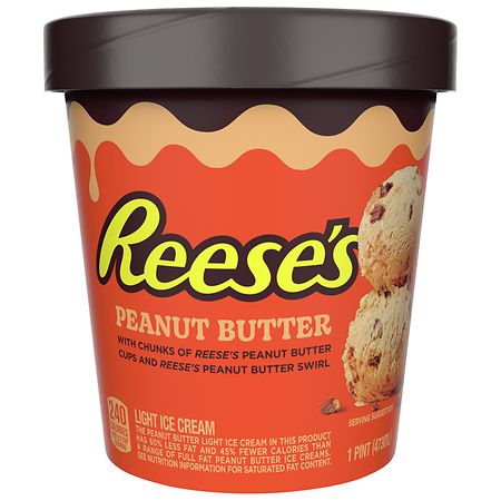 Breyers Reese's Ice Cream Peanut Butter Cups and Swirl