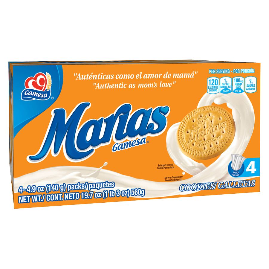 Gamesa Marias Cookies 4 Pack Vanilla | Walgreens