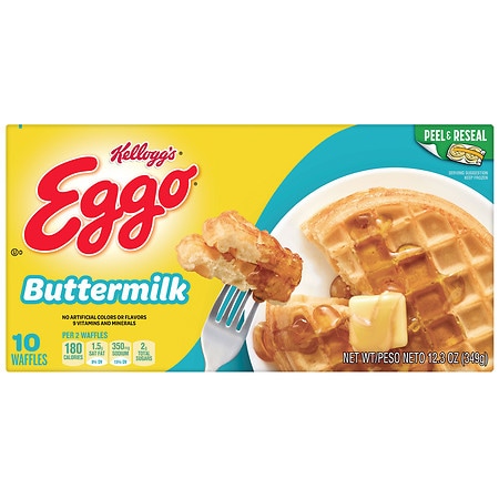 Eggo Frozen Waffles Buttermilk