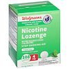 Walgreens Nicotine Lozenge, Polacrilex, Sugar Free, 4mg Mint-1