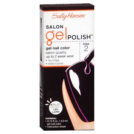 Sally Hansen Salon Gel Polish Pat on the Black