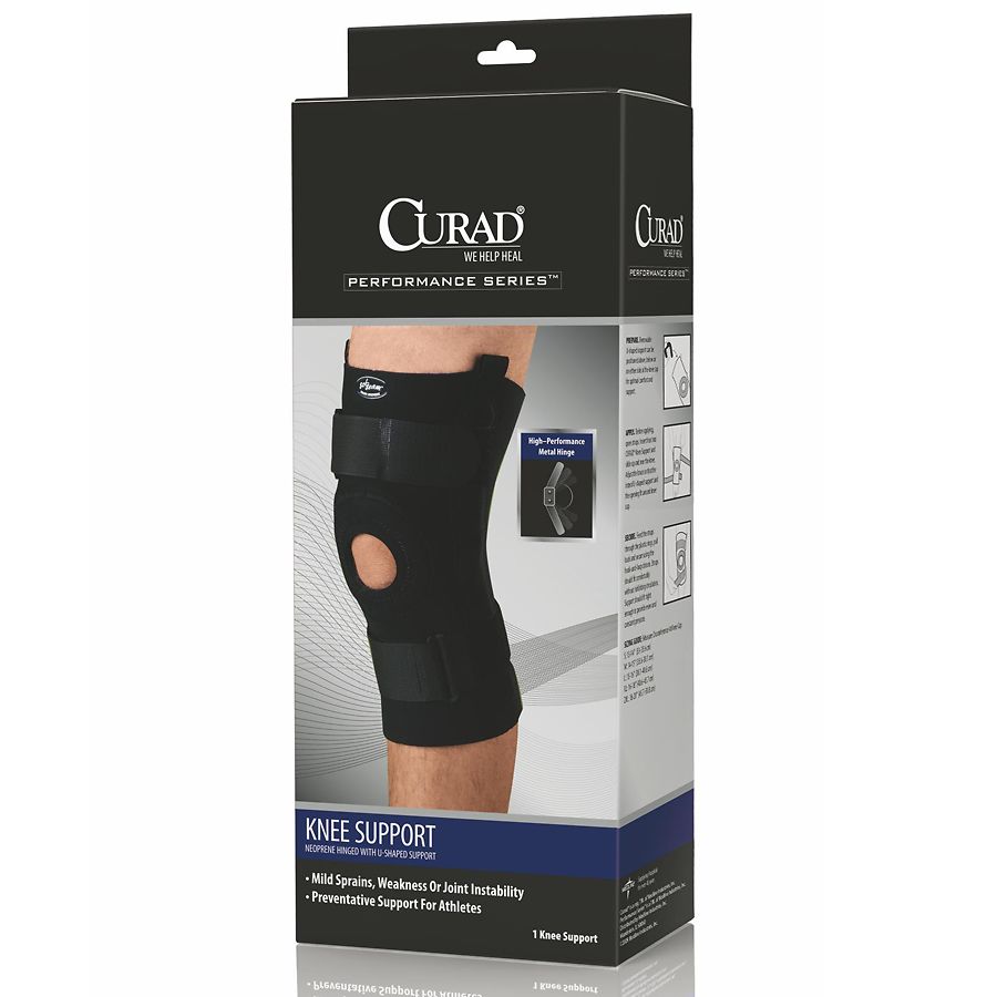 MUE5313 METAL TRIAXIAL HINGED WRAPAROUND KNEE BRACE WITH OPEN BACK TO -  mycareshopNZ