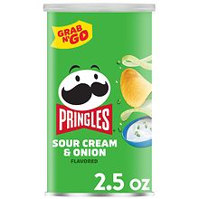 Pringles Potato Crisps Chips, Original, 2.3oz Can, 1 Can