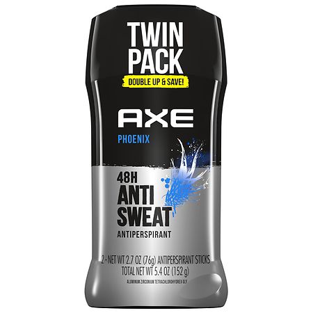 AXE Antiperspirant Deodorant for Men Phoenix, Twin Pack