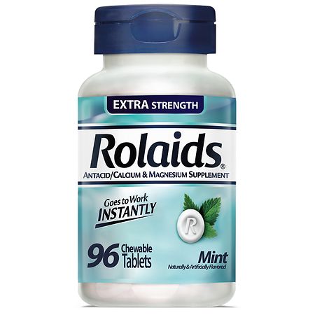 Rolaids Extra Strength Antacid Tablets Mint
