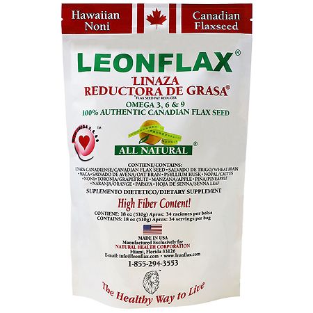 Leonflax Flax Seed Fat Reducer Dietary Supplement Powder