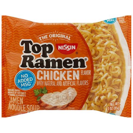 Top Ramen Noodle Soup Chicken