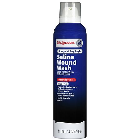 Walgreens Saline Wound Wash