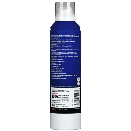 Walgreens Saline Wound Wash