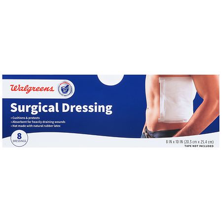abd dressing blue line Pad Abdominal Caring 8X10 No sterile Latex free main image 1