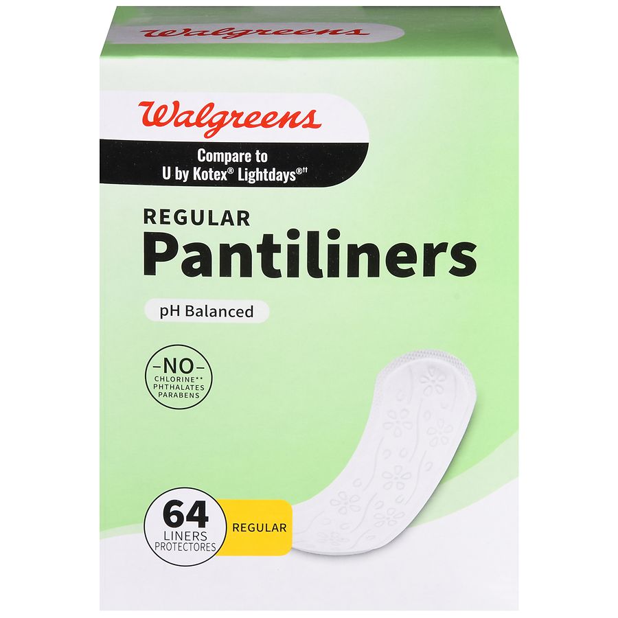 Walgreens Regular Pantiliners