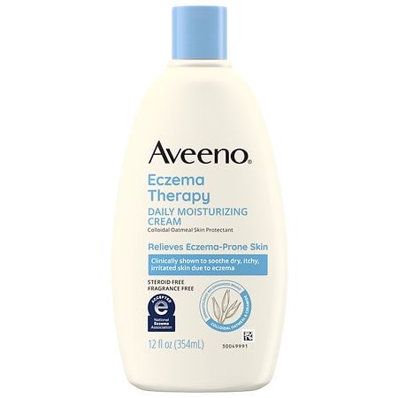 Aveeno Eczema Therapy Daily Moisturizing Cream Fragrance-Free