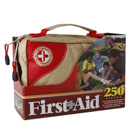 Be Smart Get Prepared First Aid Kit 250 Pieces