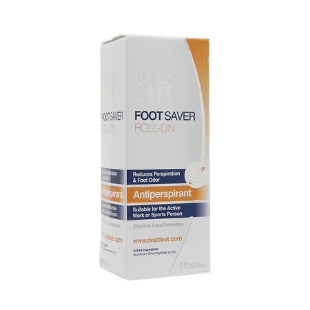 Neat 3B Foot Saver Anti-Perspirant Roll-On