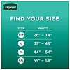 Depend Adult Incontinence Underwear for Men, Disposable, Maximum S/M Gray-3