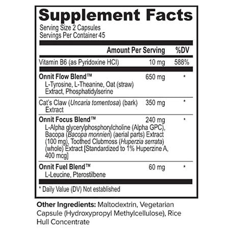 Onnit Labs Alpha Brain Capsules