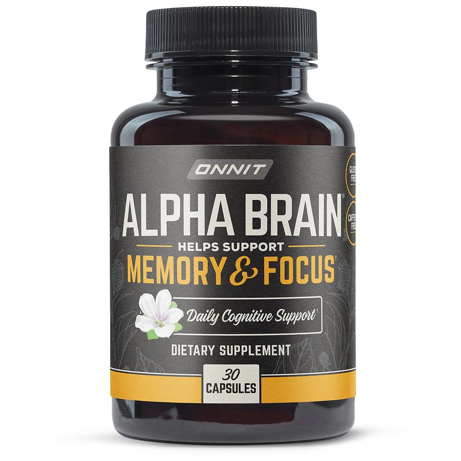 Onnit Alpha BRAIN Focus Energy Shot Supplement Energy Focus Mood