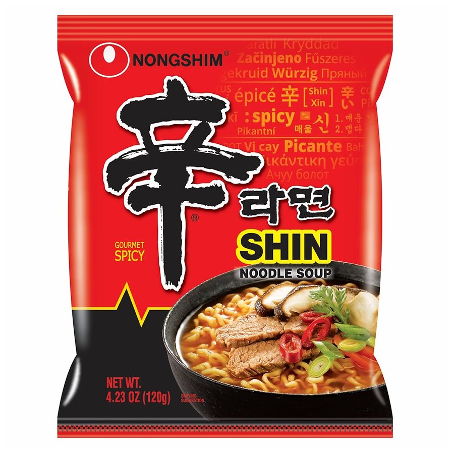 Nongshim Shin Ramyum Noodle Soup Gourmet Spicy
