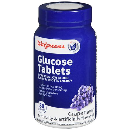 Walgreens Glucose Tablets Grape