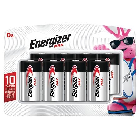 Energizer D Cell Alkaline Batteries D