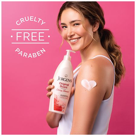 Jergens Cherry Almond Essence Dry Skin Lotion, Moisturizer