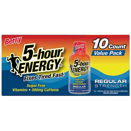 5-Hour ENERGY Shot, Regular Strength Berry