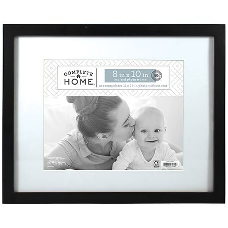 Complete Home Black Gallery Frame 11x14 11 inch x 14 inch Black