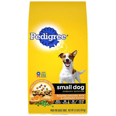 Pedigree Small Dog Food Roasted Chicken, Rice & Vegetable