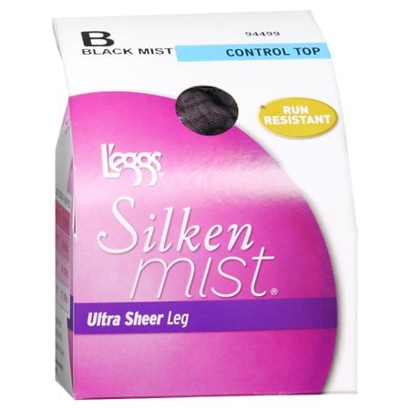 L'eggs Silken Mist Ultra Sheer Leg Pantyhouse, Control Top