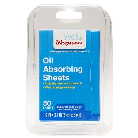 Walgreens Oil Absorbing Sheets