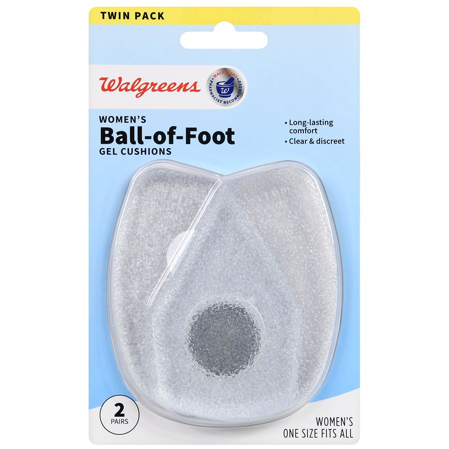 Walgreens Ball-of-Foot Gel Cushion, Women's - 2 pack