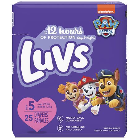 Luvs Pro Level Leak Protection Diapers Size 5 (ct 25)