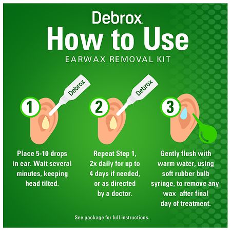 Debrox Earwax Removal Kit, 1 ct - Harris Teeter
