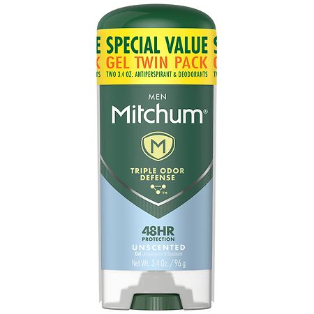 Mitchum Advanced Gel Anti-Perspirant & Deodorant For Men Unscented