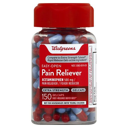 UPC 311917154268 product image for Walgreens Extra Strength Pain Reliever Gelcaps - 150.0 ea | upcitemdb.com