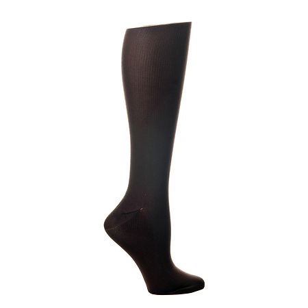 Celeste Stein Solid 8-15 mmhg Compression Sock Black