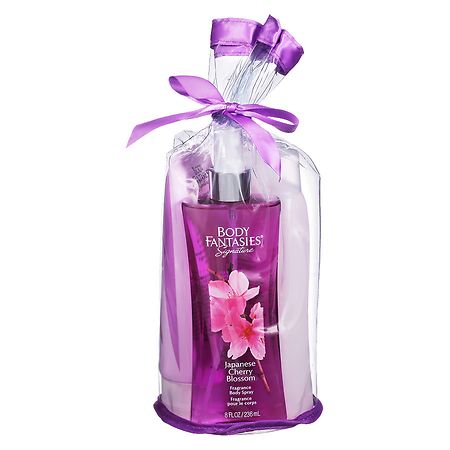 Body Fantasies Signature Fragrance Luxury Gift Bag Cherry Blossom