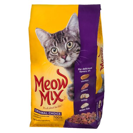 Meow Mix Dry Cat Food Chicken
