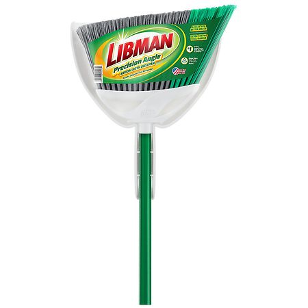 Libman Precision Angle Broom with Dustpan