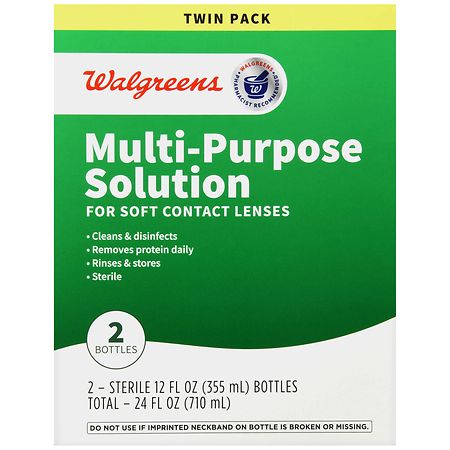 Overlappen Waden Openbaren Walgreens Multi-Purpose Contact Lens Solution 2 Pack | Walgreens