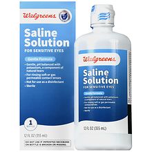 Walgreens Saline Solution- 12.0oz