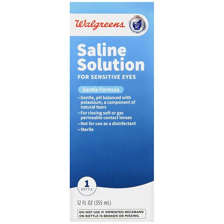 Walgreens Saline Solution