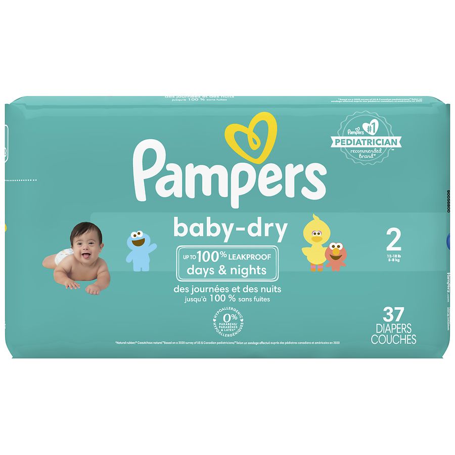 Voorbereiding Maestro Dollar Pampers Baby Dry Baby Dry Diapers Size 2 | Walgreens