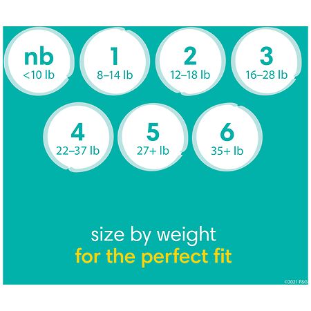 PAMPERS Couches Mega Pack Baby-Dry Pants - Taille 5 - 74 unité