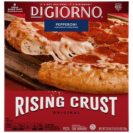 DiGiorno Original Rising Crust Frozen Pizza Pepperoni