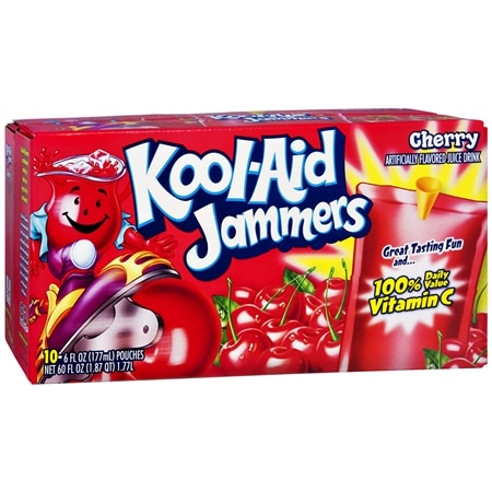 Kool-Aid Jammers Juice Drinks Cherry
