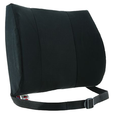 Core Sitback Rest Lumbar Support Cushion Black