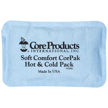 CorPak Soft Comfort Hot or Cold Therapy Pack Small - 3" x 5" Blue